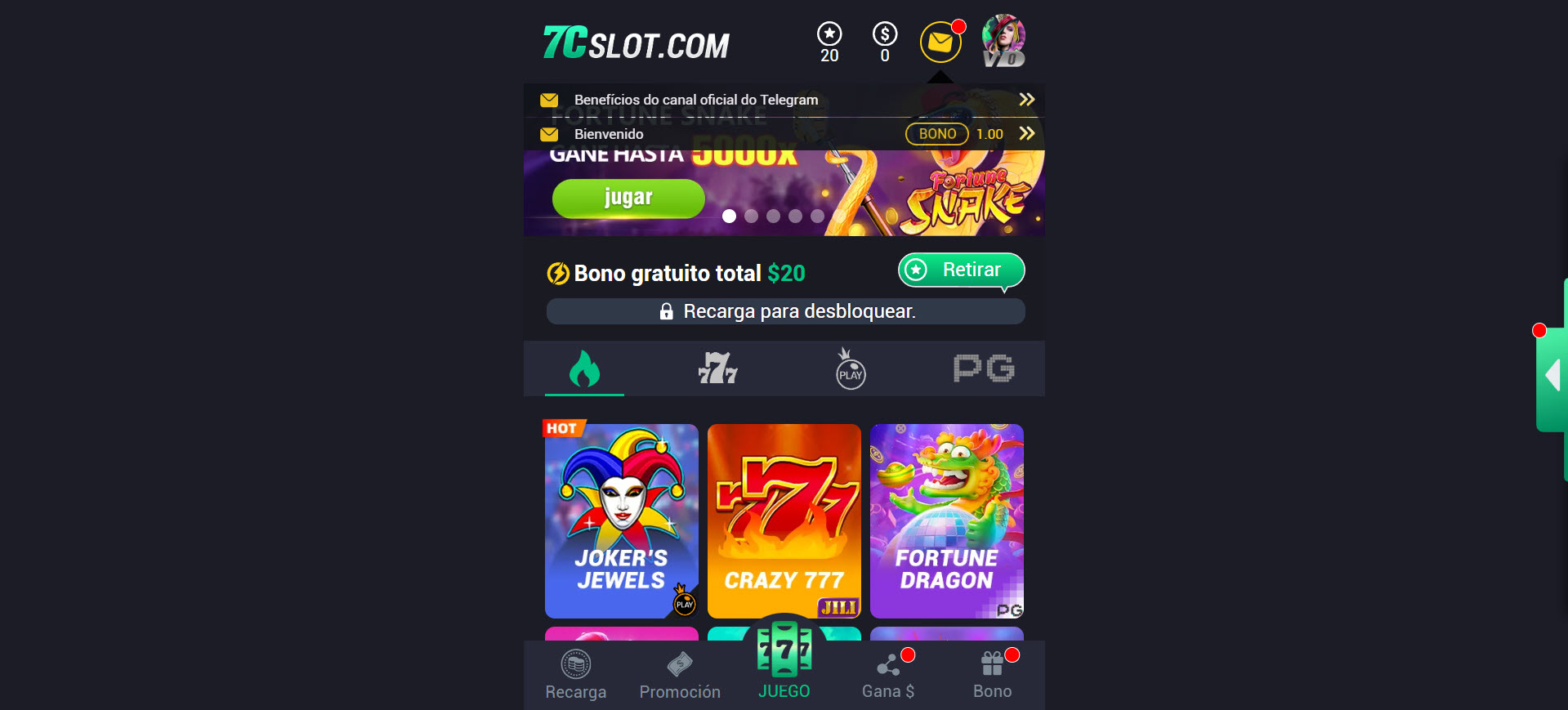 7CSlot Casino