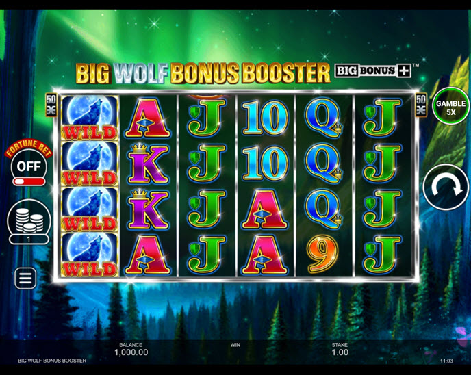 Big Wolf Bonus Booster