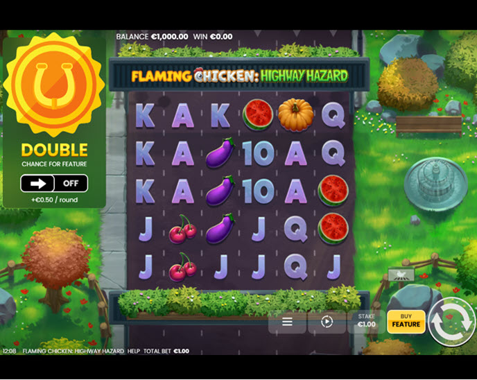 Flaming Chicken Highway Hazard