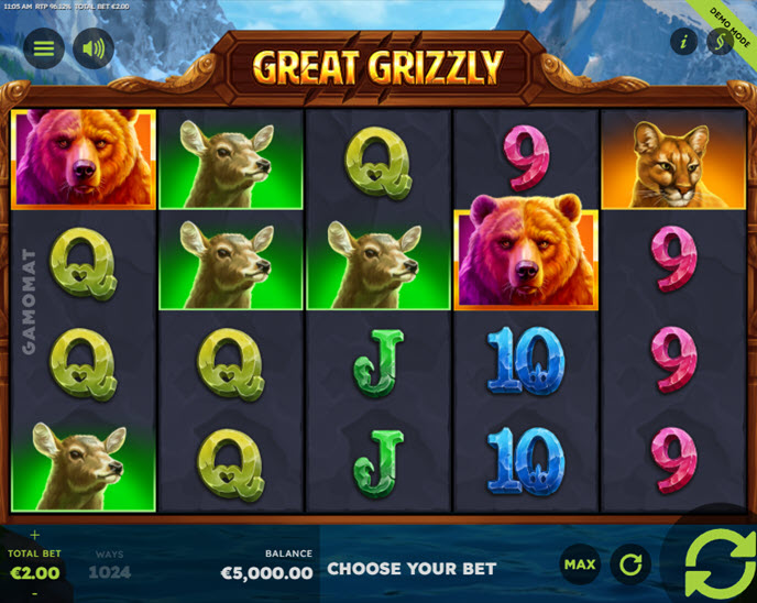 Great Grizzly (Gamomat)