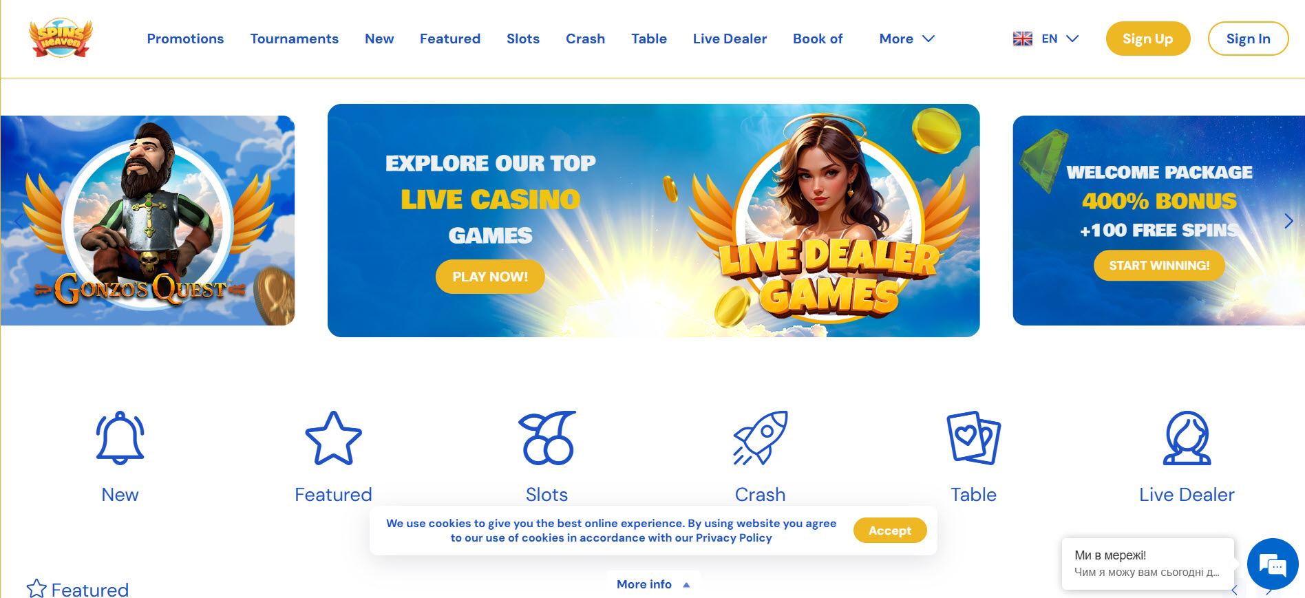 Spins Heaven Casino