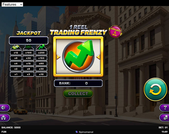 1 Reel - Trading Frenzy