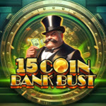 15 Coin Bank Bust