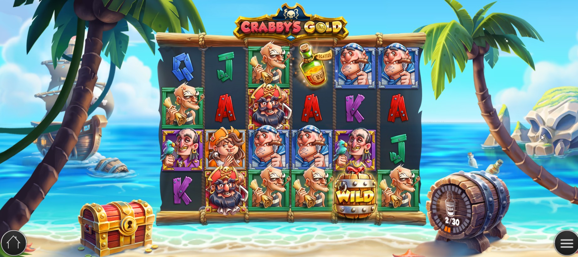 Новы слот Crabby’s Gold