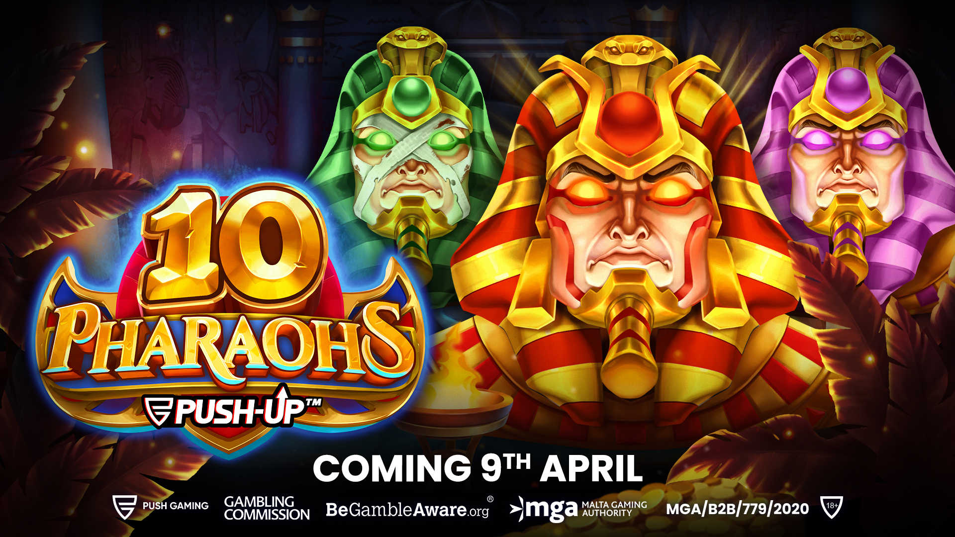 Новы слот 10 Pharaohs