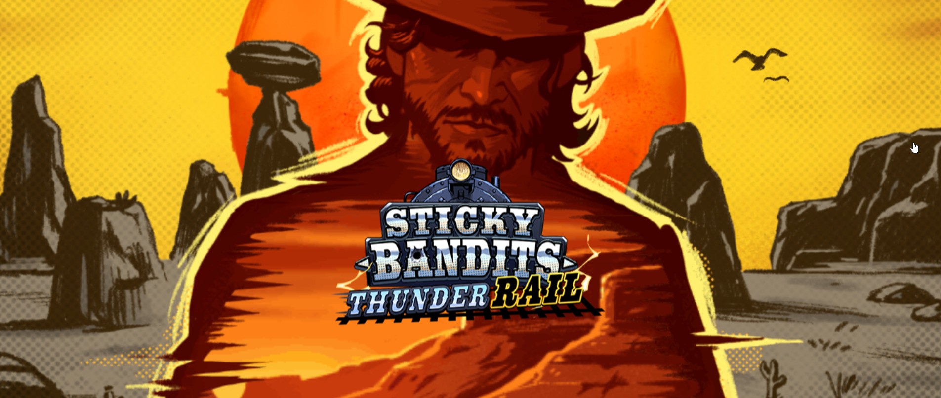 Новы слот Sticky Bandits Thunder Rail