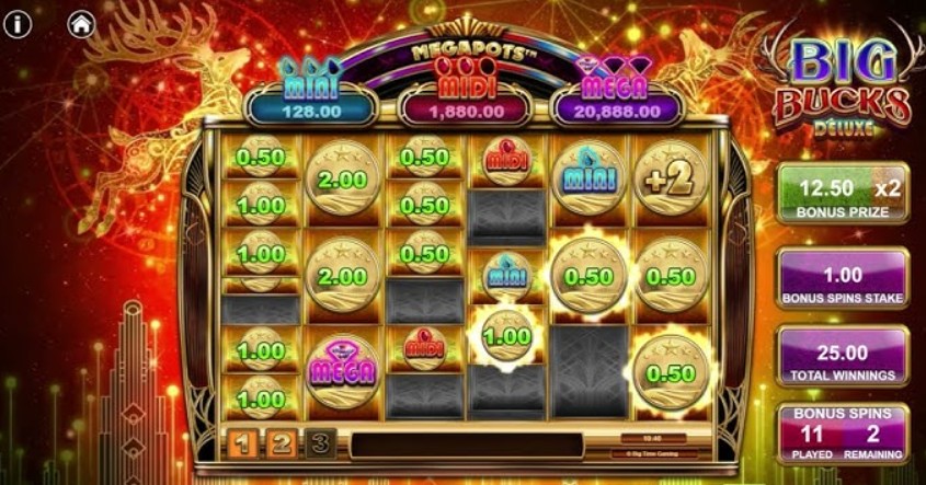 Новы слот Big Bucks Deluxe