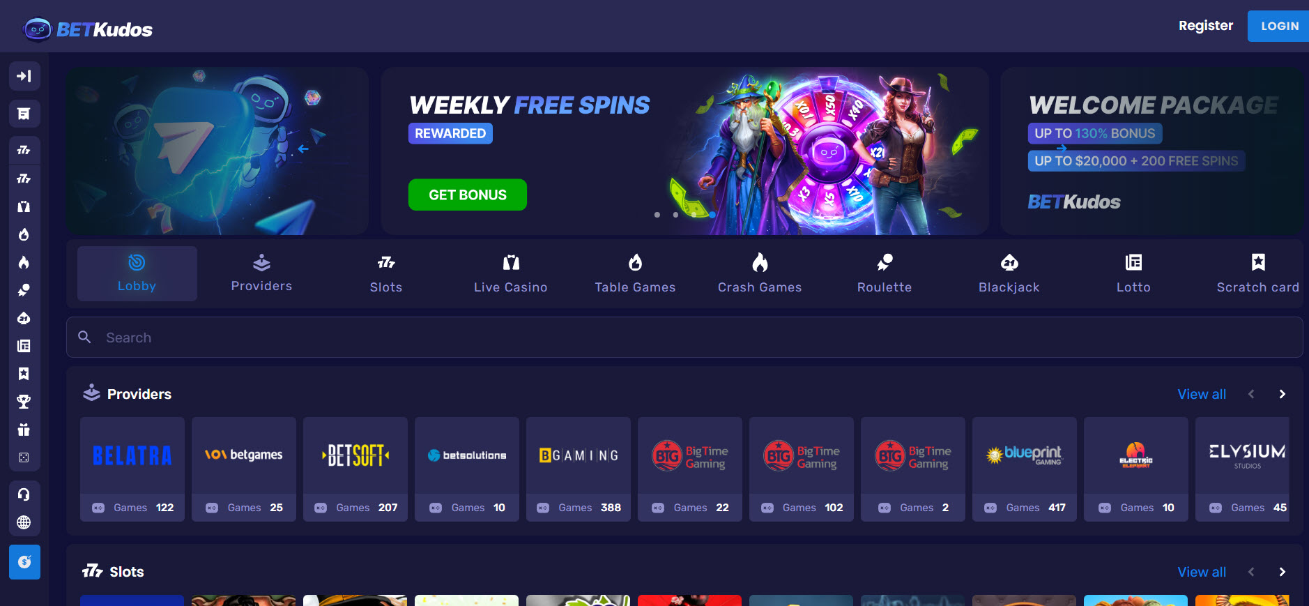 BetKudos Casino