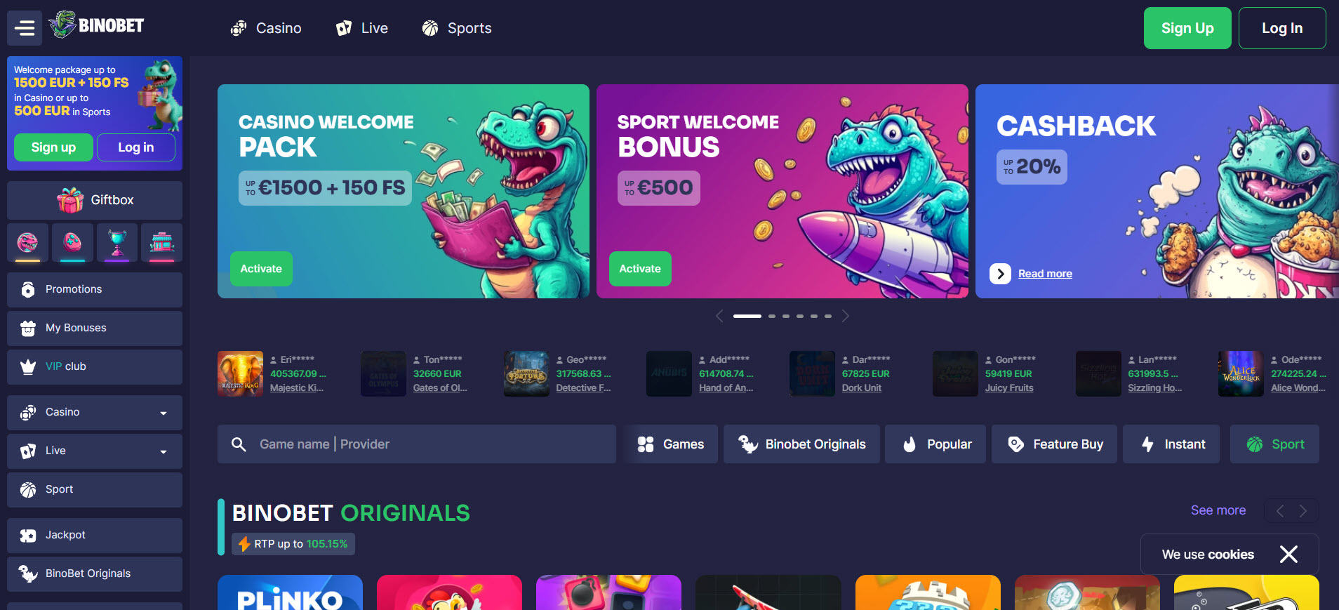 Binobet Casino