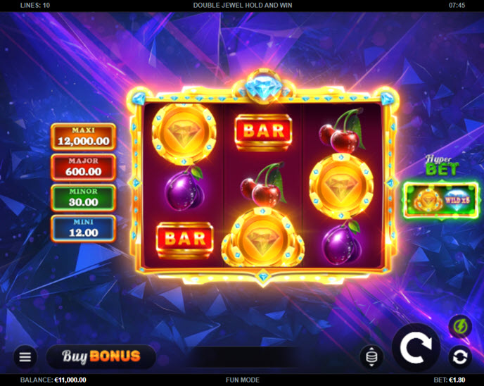 Double Jewel Hold and Win