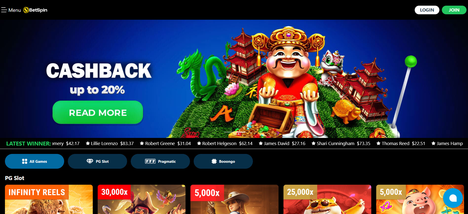 GoldBetSpin Casino