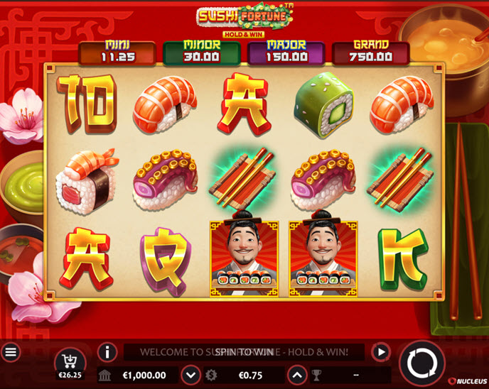 Sushi Fortune - Hold & Win