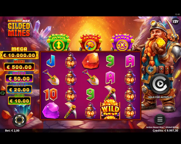 Action Boost Max Gilded Mines