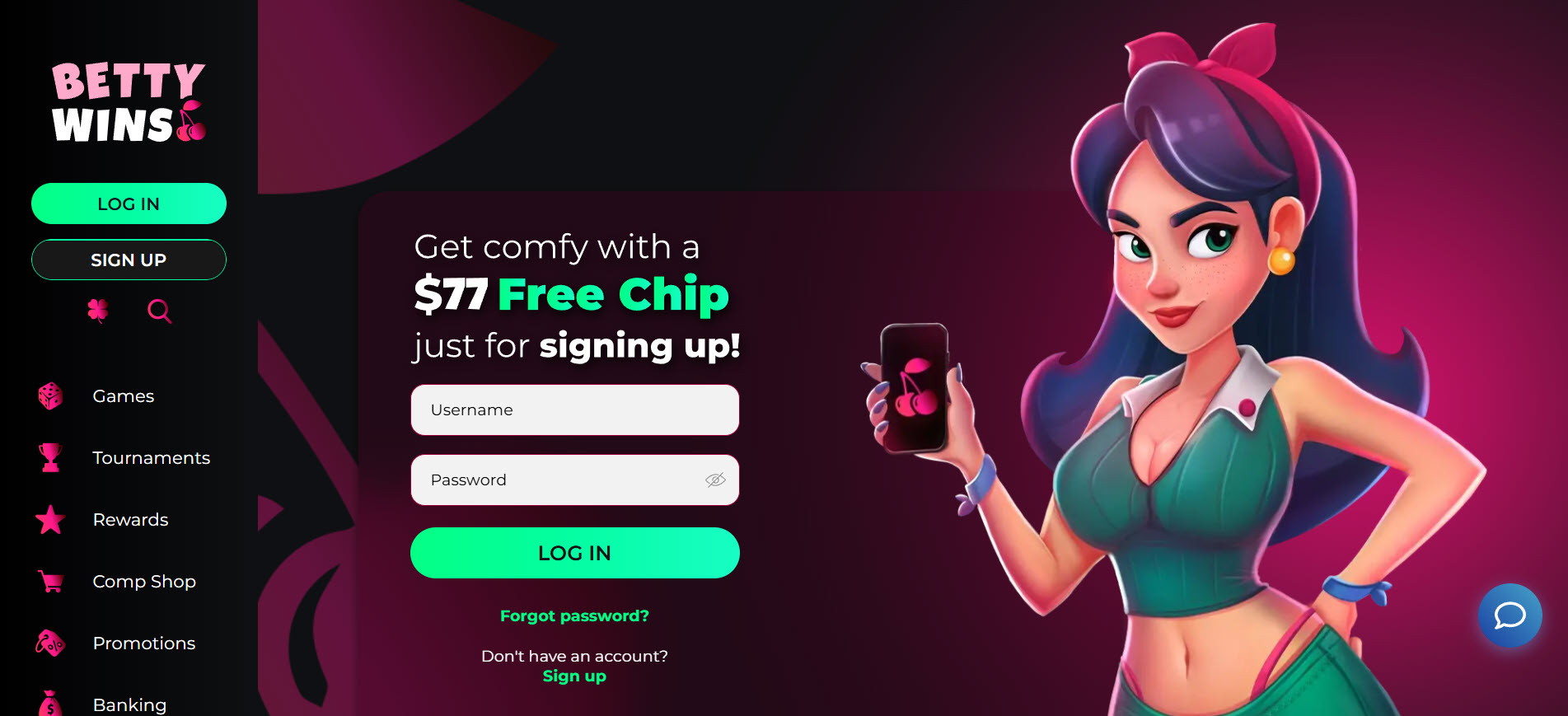 Betty Wins Casino