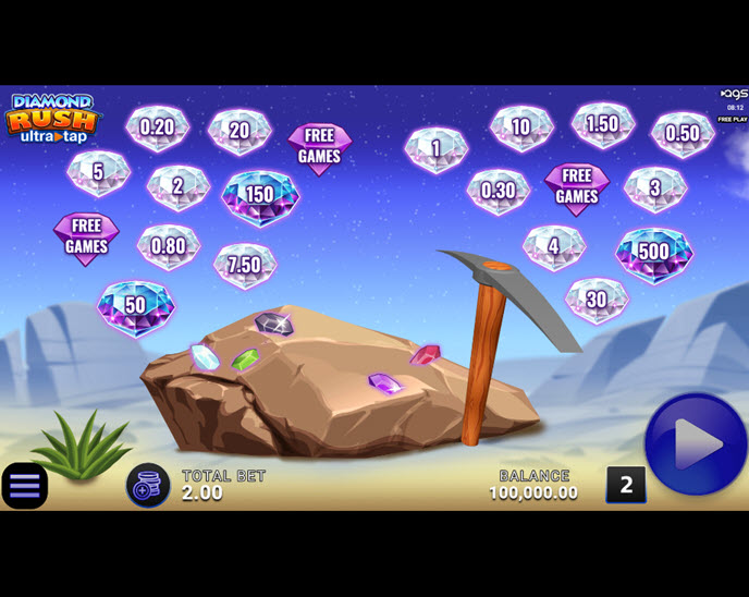 Diamond Rush UltraTap