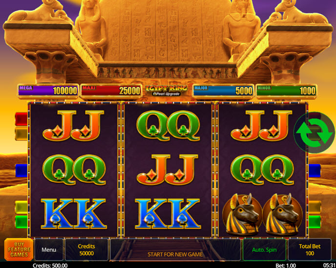 Egypt King Pearl Upgrade