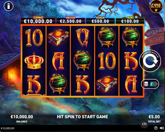 Fire Blaze: Orange Wizard