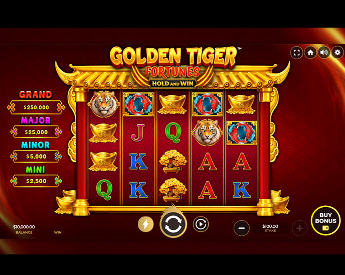 Golden Tiger Fortunes