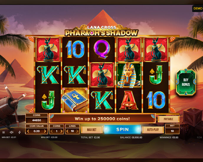 Lana Cross in the Pharaoh's Shadow