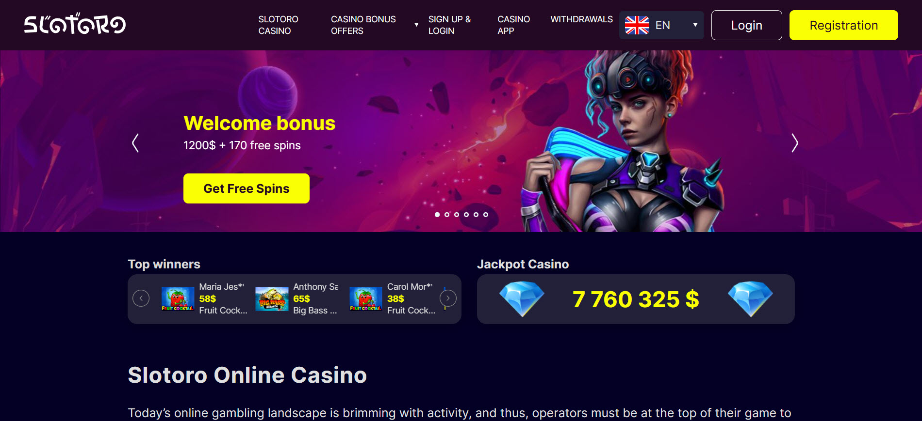 Slotoro Casino