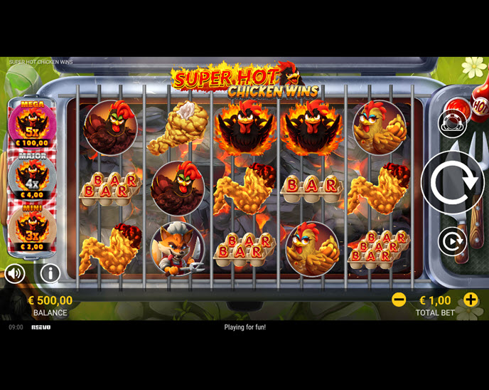 Super Hot Chicken Wins