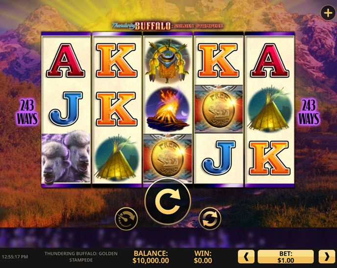 Thundering Buffalo: Golden Stampede