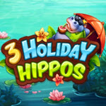 3 Holiday Hippos