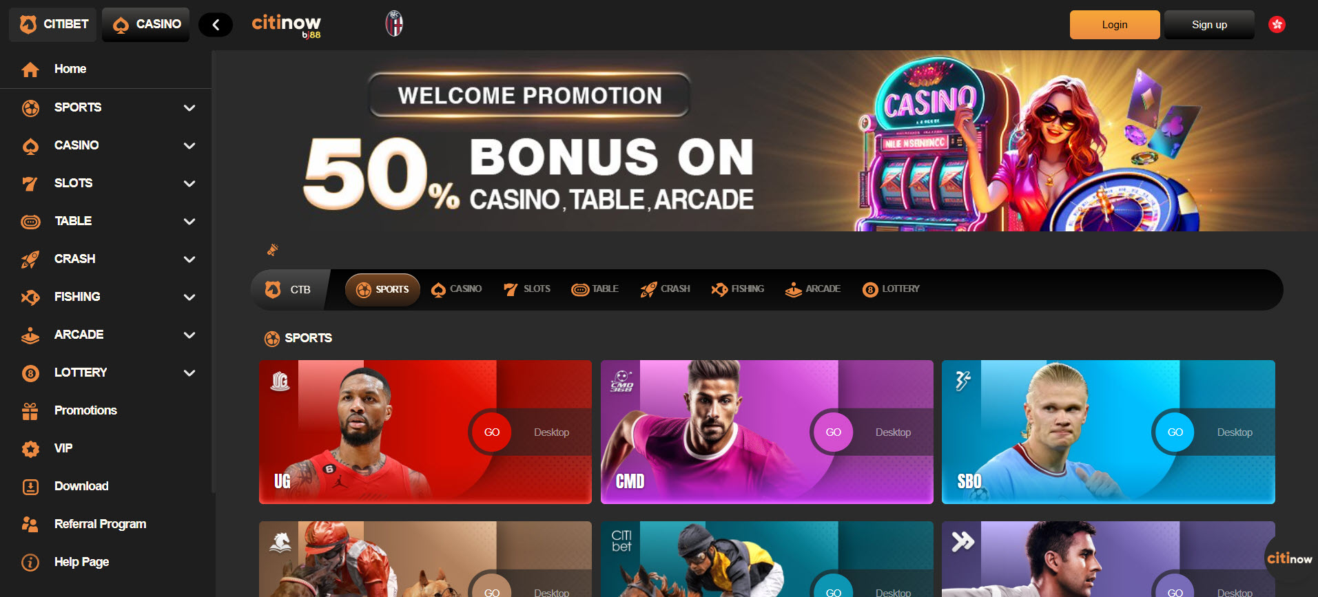Citinow Casino