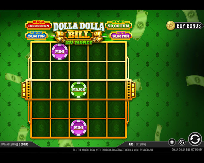 Dolla Dolla Bill: Mo’ Money