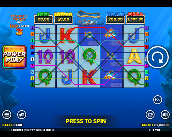 Fishin’ Frenzy The Big Catch 3