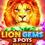 Lion Gems 3 Pots: Hold and Win