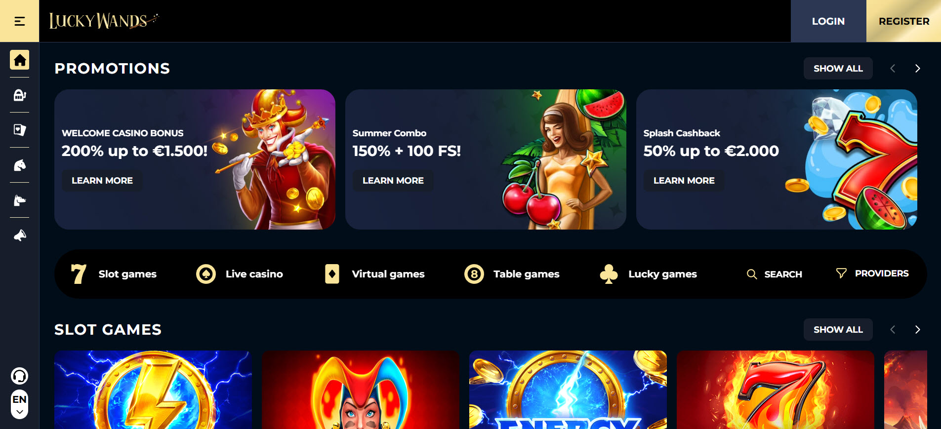 Lucky Wands Casino