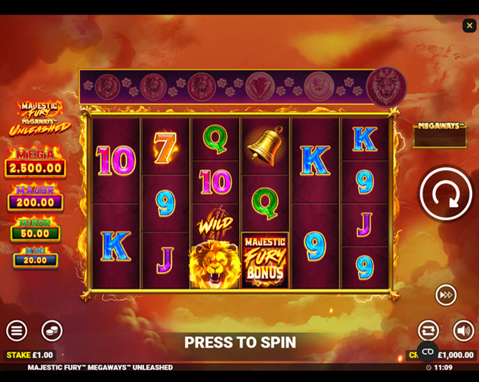 Majestic Fury Megaways Unleashed