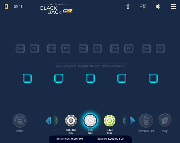 Multihand Blackjack Pro 2