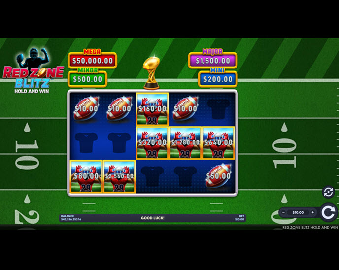 Red Zone Blitz Hold & Win