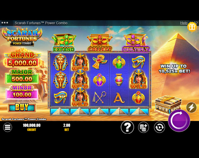 Scarab Fortunes Power Combo