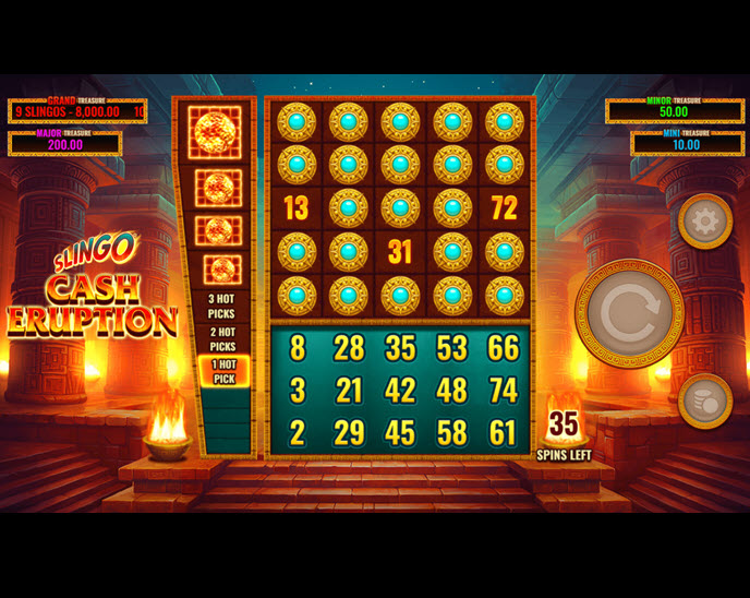 Slingo Cash Eruption