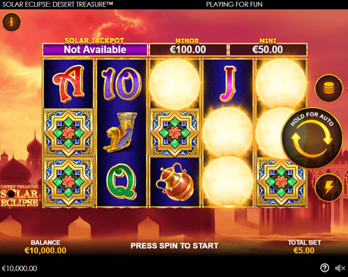 Solar Eclipse: Desert Treasure