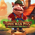 Three Wild Pigs and The Big Bad Wolf