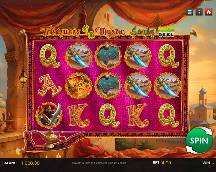 Treasures of the Mystic Sands