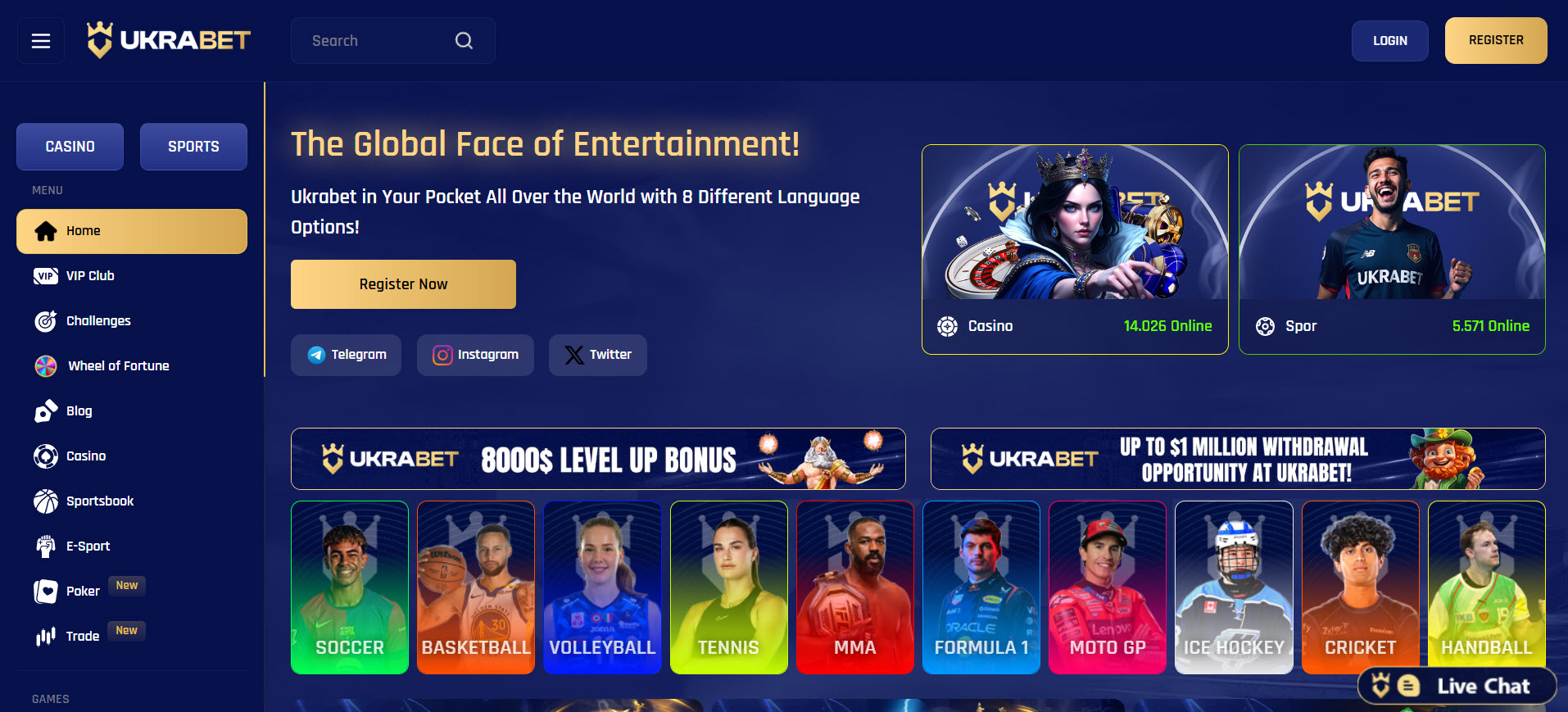 Ukrabet Casino