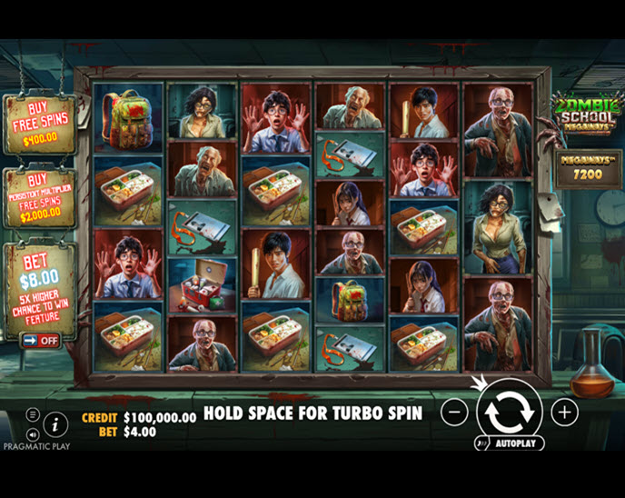 Zombie School Megaways