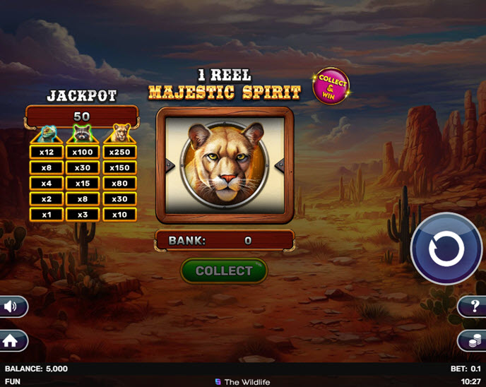 1 Reel - Majestic Spirit