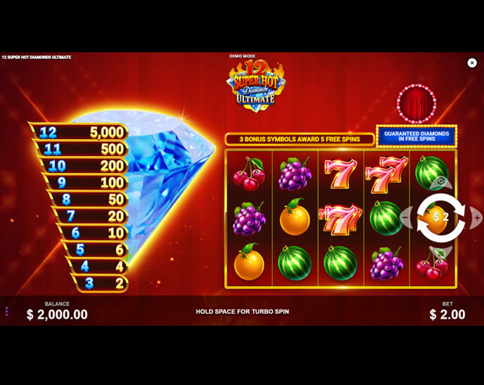 12 Super Hot Diamonds Ultimate