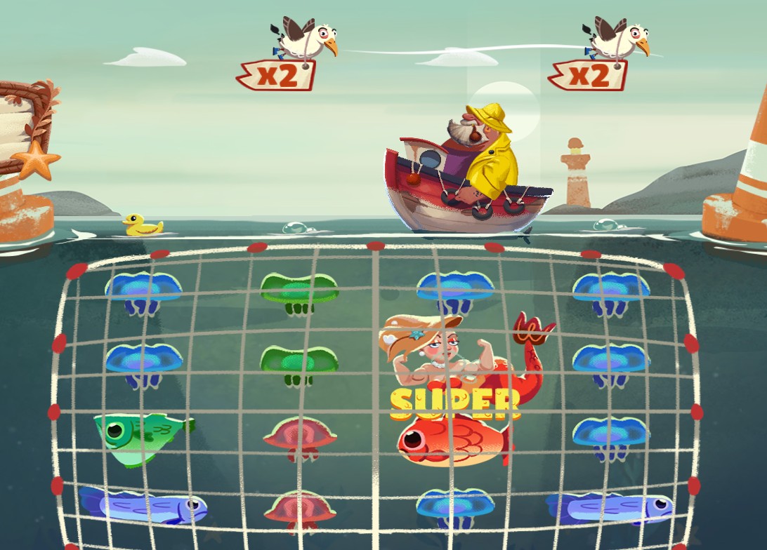 Бонусы новага слота Fish and Bird