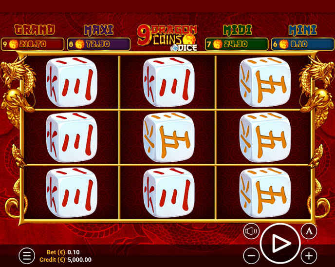 9 Dragon Coins Dice