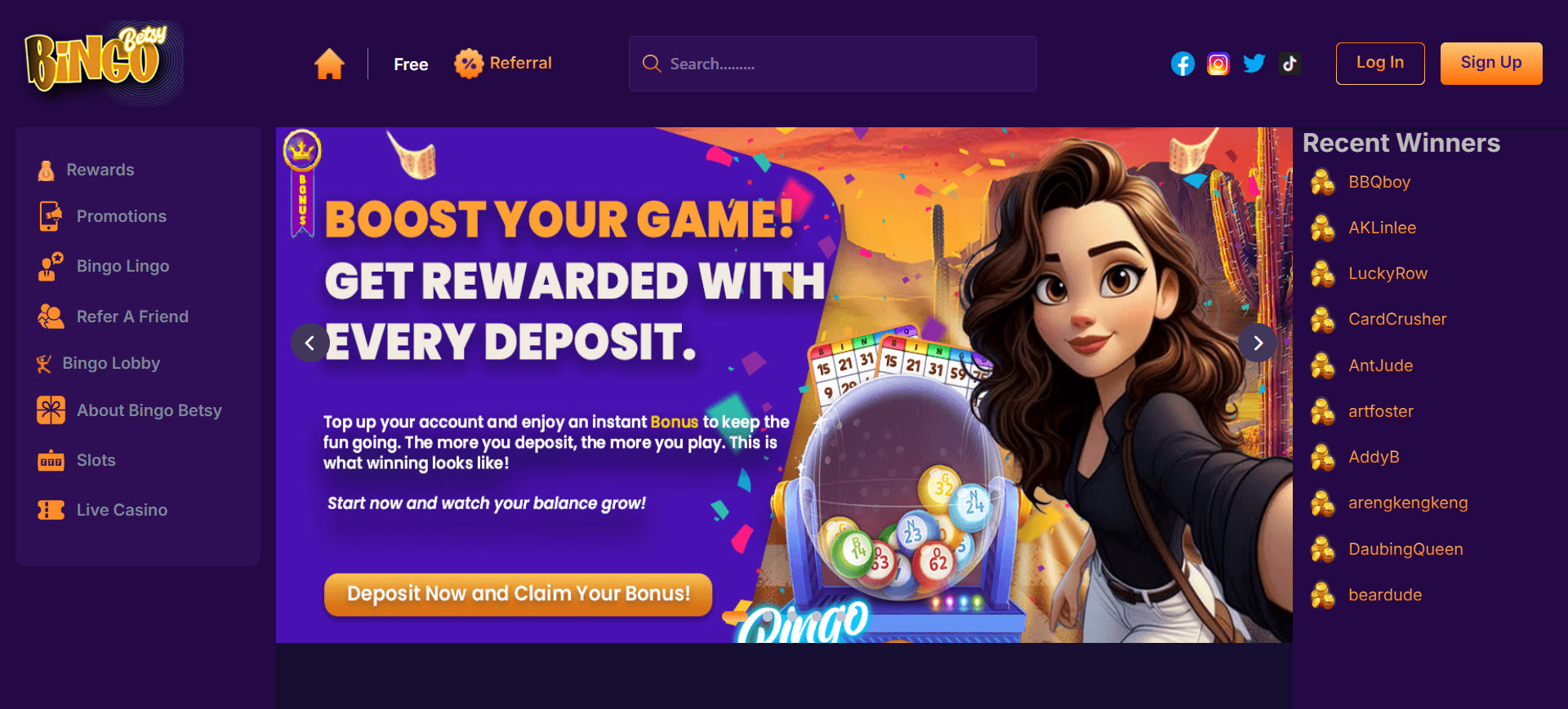 Bingo Betsy Casino
