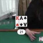 Жудасная раздача ў Blackjack