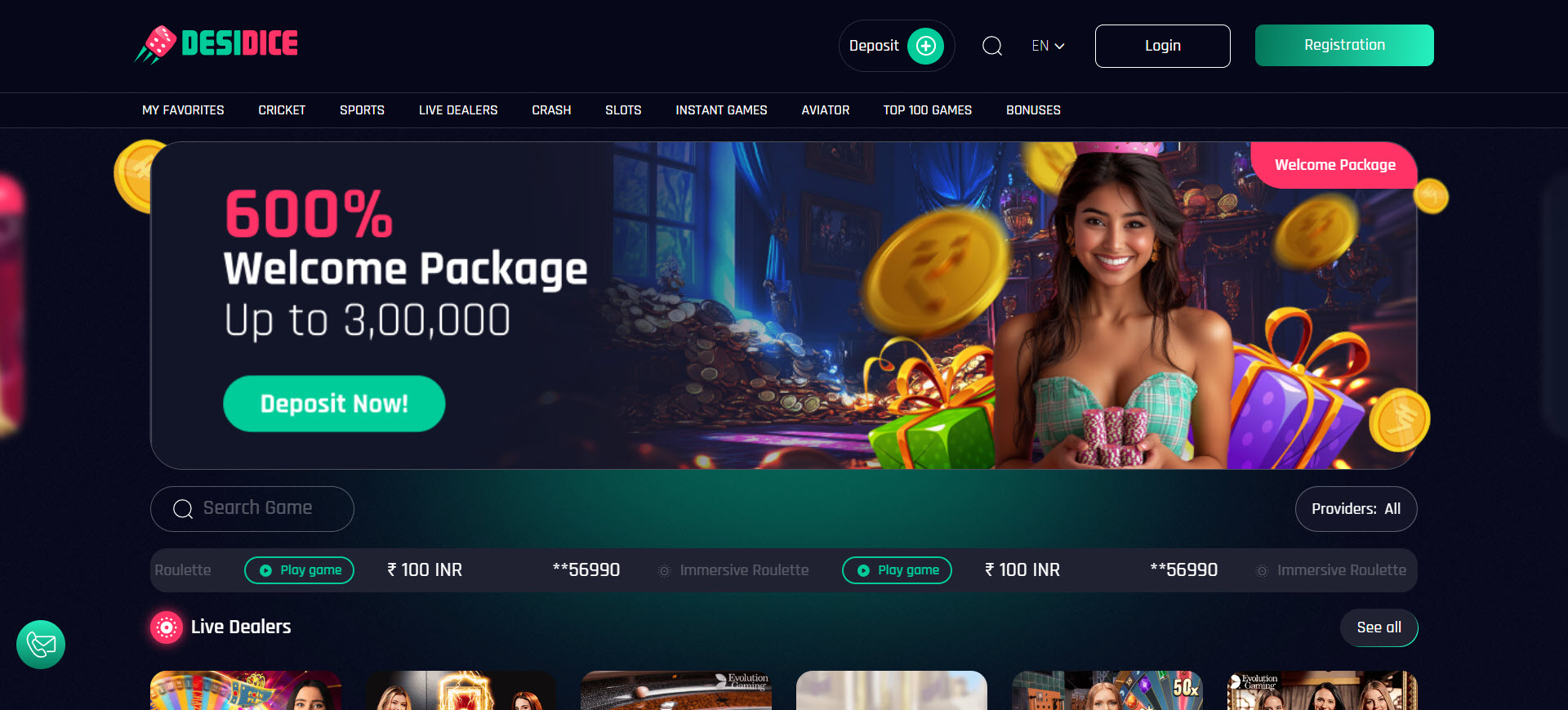DesiDice Casino
