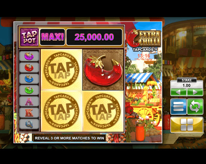 Extra Chili Tapcards